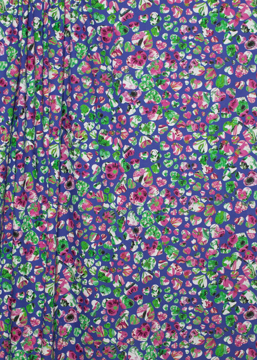 Cotton - Multi Heart Floral - END CUT Cotton - Multi Heart Floral - END CUT
