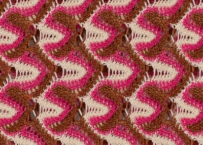 Crochet Knit - Neopolitan 21-623-40