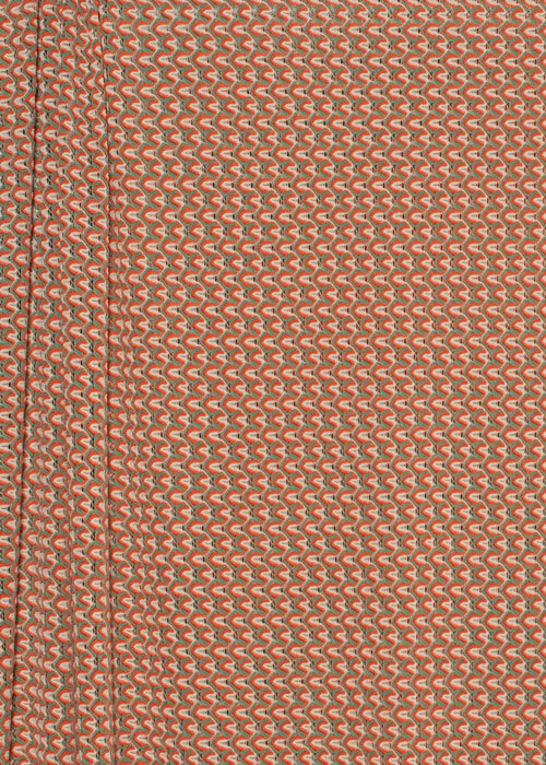 Crochet Knit - Orange and Green Crochet Knit - Orange and Green