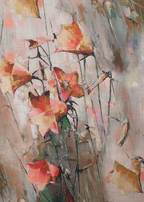 Linen - Washed Floral