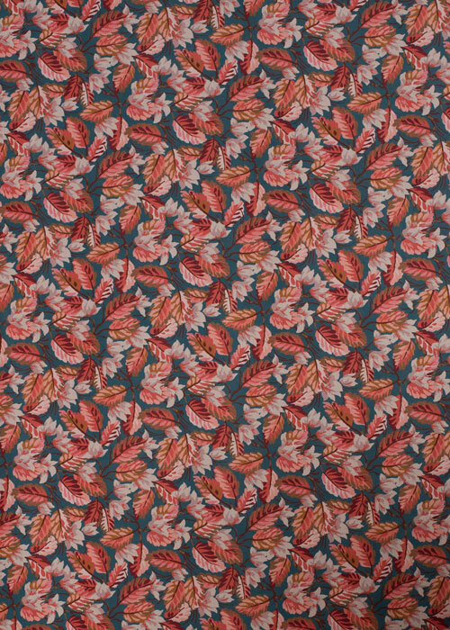 Tana Lawn™ Cotton - Calypso Teal & Orange Tana Lawn™ Cotton - Calypso Teal & Orange