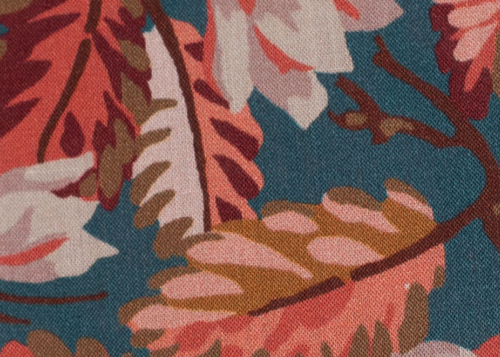 Tana Lawn™ Cotton - Calypso Teal & Orange Tana Lawn™ Cotton - Calypso Teal & Orange