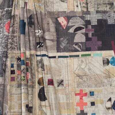 Cotton - Newspaper Collage 29-822-1