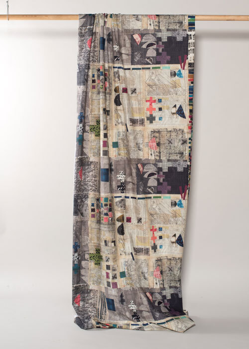 Cotton - Newspaper Collage Cotton - Newspaper Collage