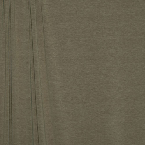 Sweater Knit - Khaki - END CUT