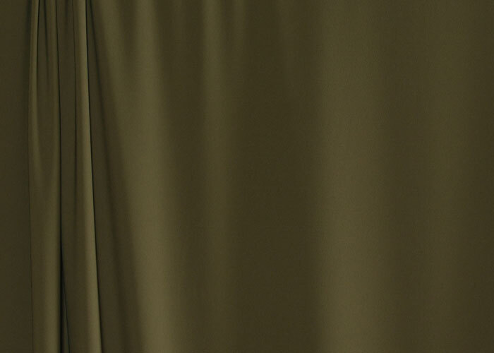 Matte Stretch Crepe - Olive Matte Stretch Crepe - Olive
