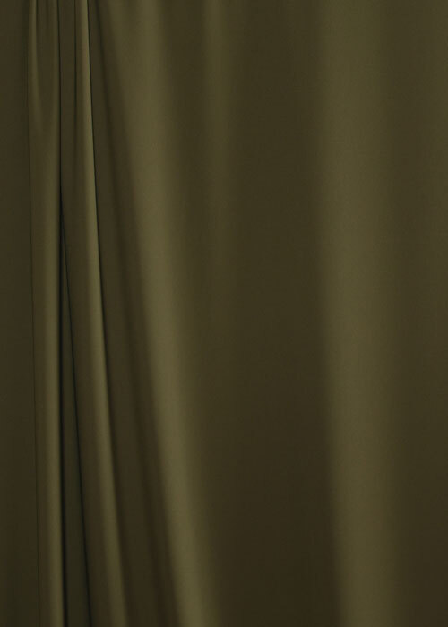 Matte Stretch Crepe - Olive Matte Stretch Crepe - Olive