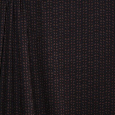 Novelty Scuba Print - Black and Brown 5-1023-13
