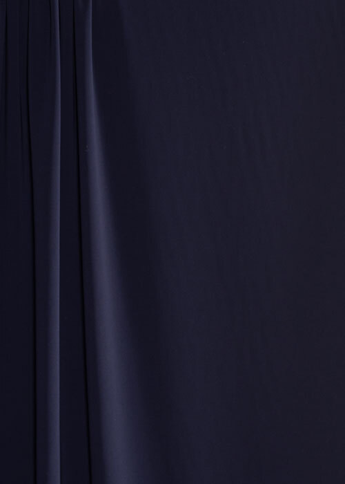 Triacetate Stretch Crepe - Deep Night