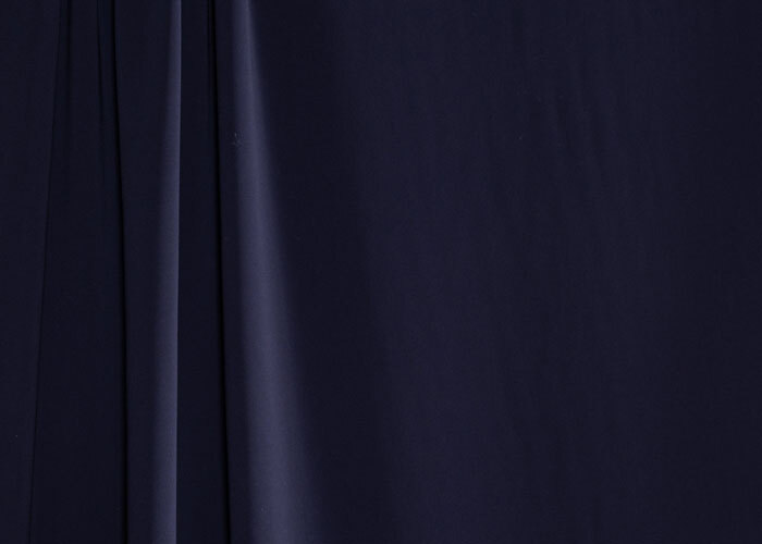 Triacetate Stretch Crepe - Deep Night
