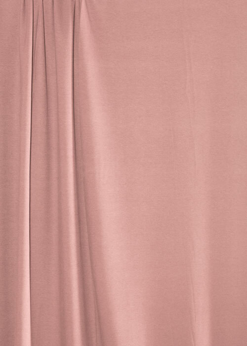 Two-Face Interlock Knit - Powder Pink - END CUT Two-Face Interlock Knit - Powder Pink - END CUT