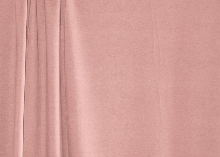 Two-Face Interlock Knit - Powder Pink - END CUT Two-Face Interlock Knit - Powder Pink - END CUT
