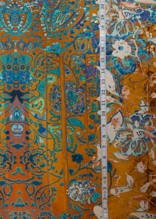 Cotton/Lycra - Caramelo Panel Print Cotton/Lycra - Caramelo Panel Print