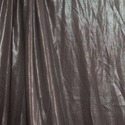 Linen - Silver on Charcoal - END CUT 37-124-13C