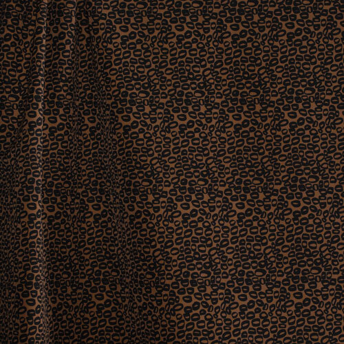 Rayon Stretch Twill - Camel & Black Rayon Stretch Twill - Camel & Black