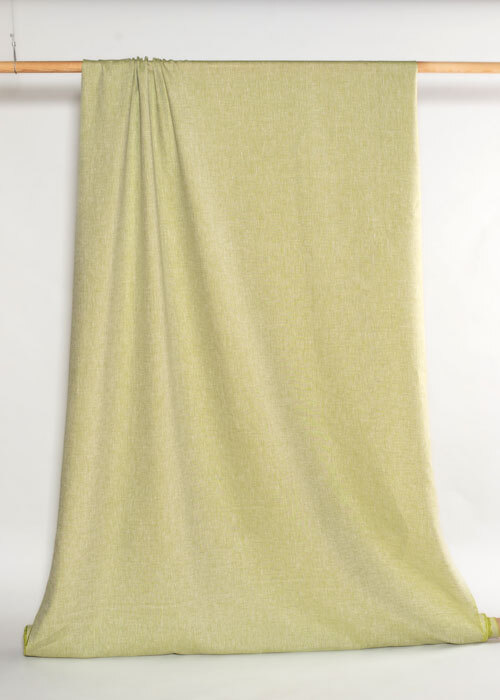 Cross-dyed Linen - Green & White Cross-dyed Linen - Green & White