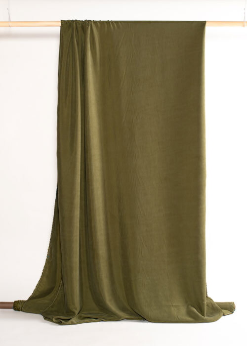 Sueded Rayon - Moss Sueded Rayon - Moss