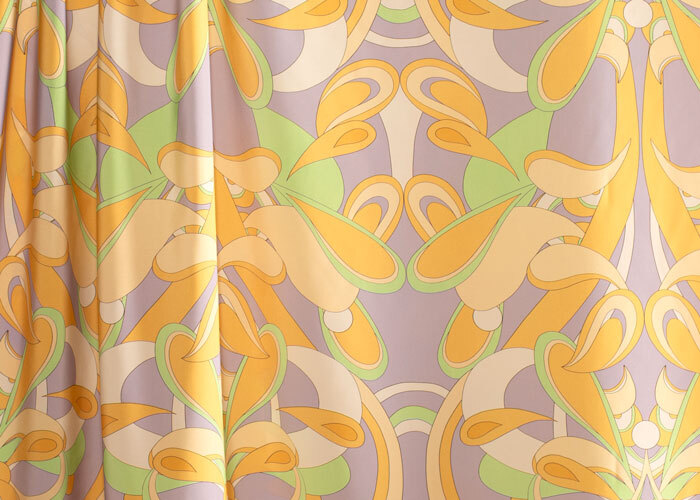 Viscose - Pucci Swirl Viscose - Pucci Swirl