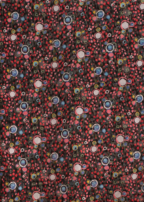 Stretch Mesh - Multi Mosaic on Black Stretch Mesh - Multi Mosaic on Black