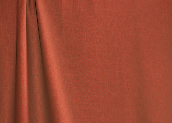 Medium Weight Linen - Burnt Orange