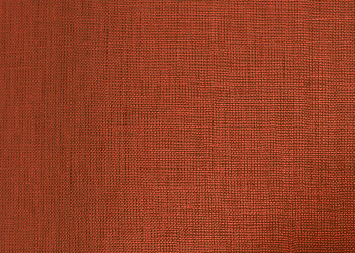 Medium Weight Linen - Burnt Orange