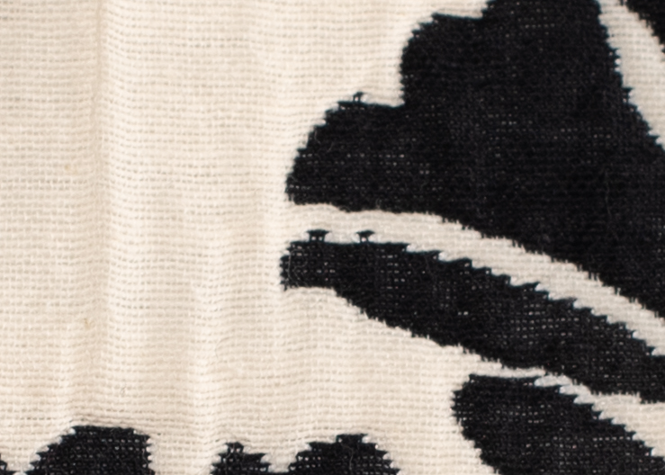 Cotton/Poly Tapestry - Black &amp; White