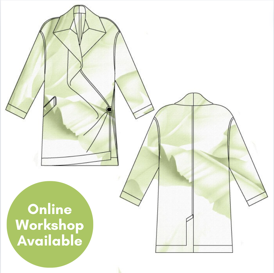 Carnelian Coat Digital PDF Pattern (Download)