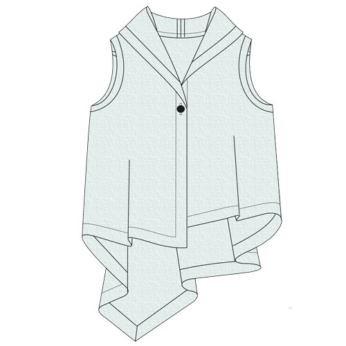 Poppy Vest PDF Pattern (Download)