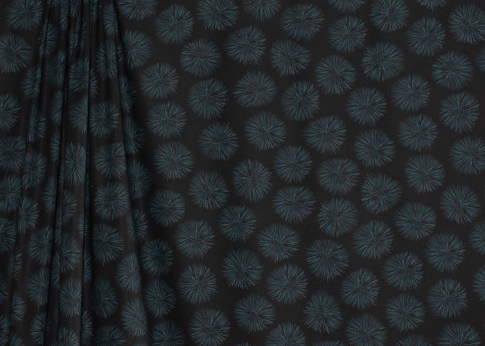 Cotton - Ocean Blue Sea Urchins