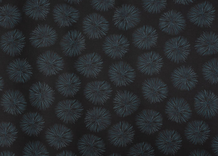 Cotton - Ocean Blue Sea Urchins