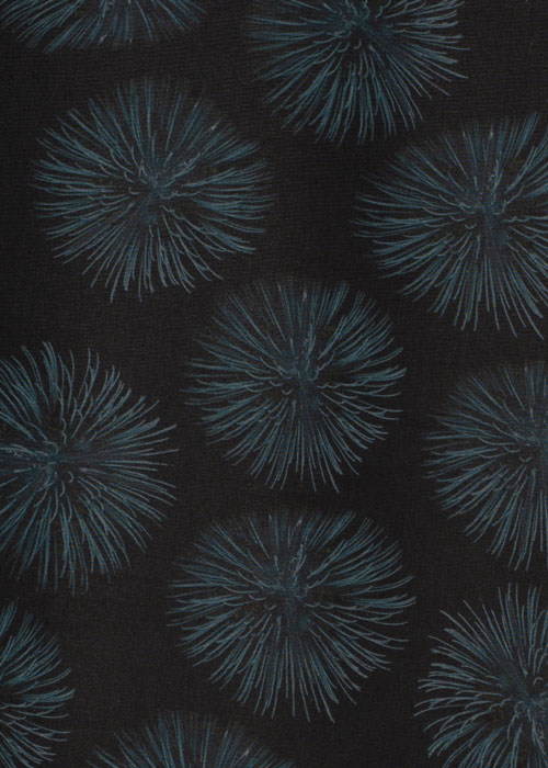 Cotton - Ocean Blue Sea Urchins