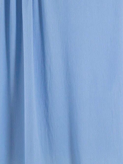 Organic Double Gauze - Azure Organic Double Gauze - Azure