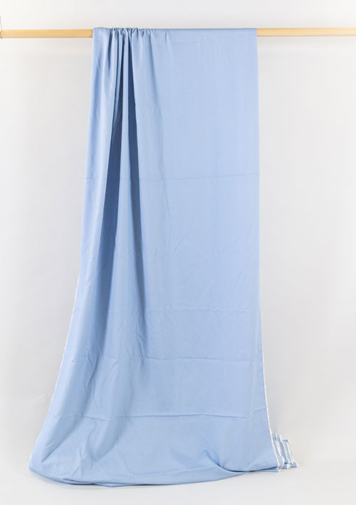 Cotton/Lyocell Twill - Sky Blue Cotton/Lyocell Twill - Sky Blue