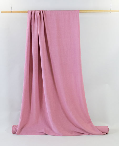 Viscose/Linen - Dusty Rose Viscose/Linen - Dusty Rose