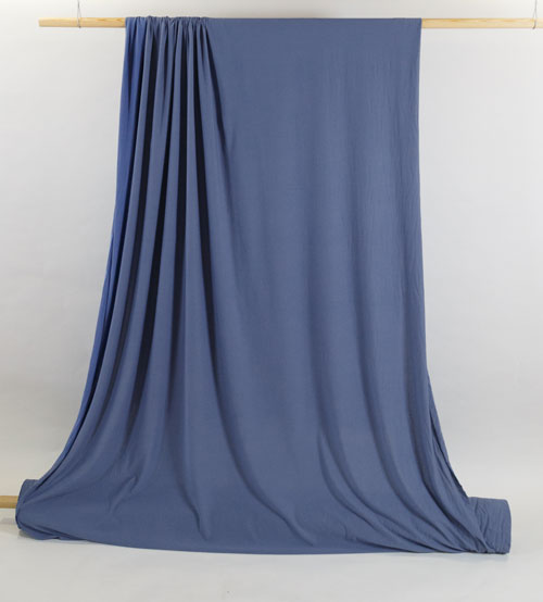 Cotton Jersey Knit - Admiral Blue Cotton Jersey Knit - Admiral Blue