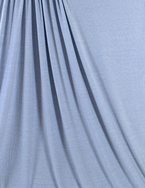 Cotton Jersey Knit - Heather Blue Cotton Jersey Knit - Heather Blue
