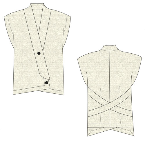 Hong Kong Vest PDF Pattern (Download)