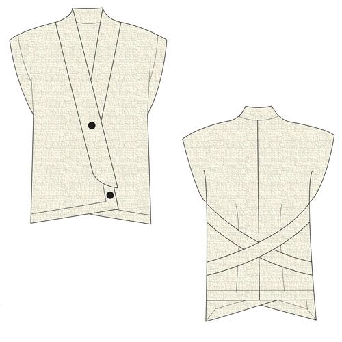 Hong Kong Vest PDF Pattern (Download)