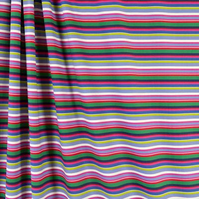 Jersey Knit Cotton - Pink Multistripe 5-924-11
