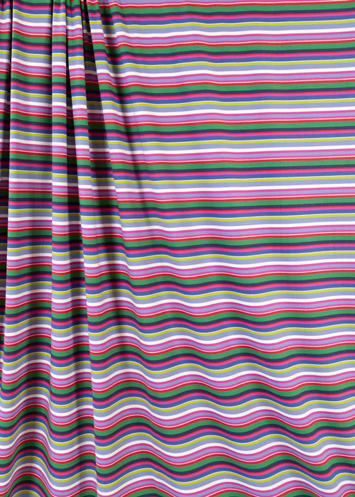 Jersey Knit Cotton - Pink Multistripe Jersey Knit Cotton - Pink Multistripe