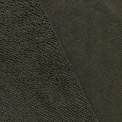 Organic Tencel French Terry - Black - END CUT Organic Tencel French Terry - Black - END CUT