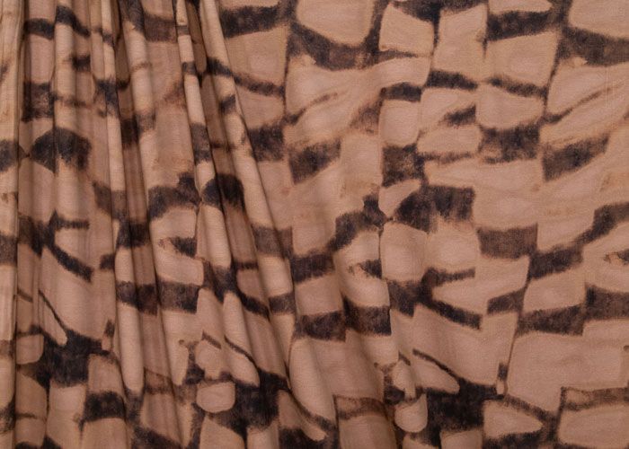 Jersey Knit - Mocha Abstract Print Jersey Knit - Mocha Abstract Print