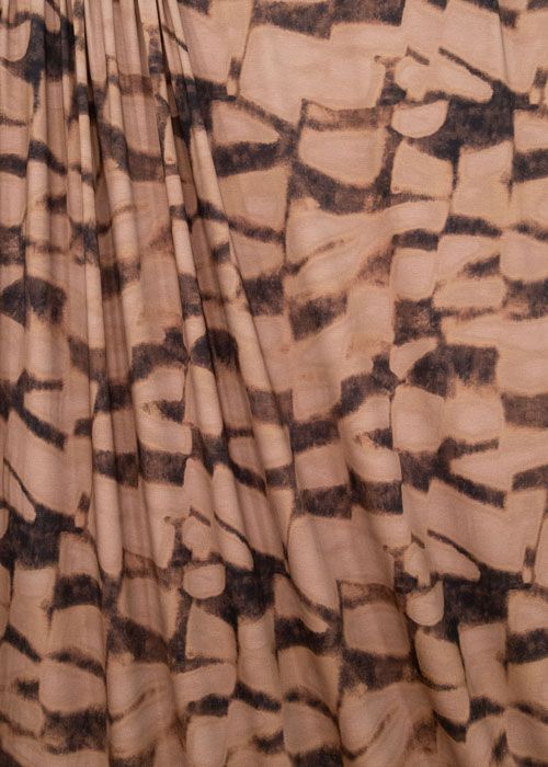 Jersey Knit - Mocha Abstract Print Jersey Knit - Mocha Abstract Print