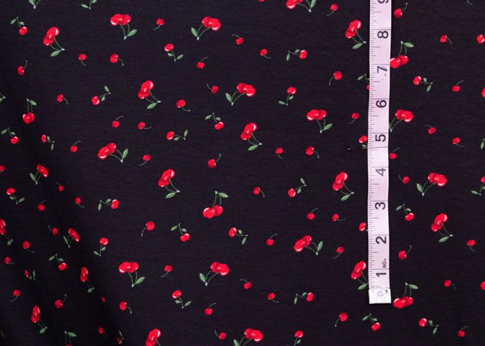 Jersey Knit - Cherries Jersey Knit - Cherries