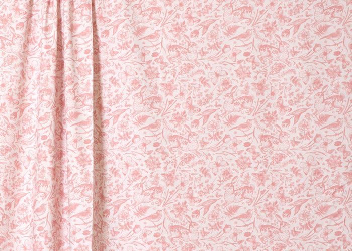 Rayon - Garden Toile Pink Rayon - Garden Toile Pink