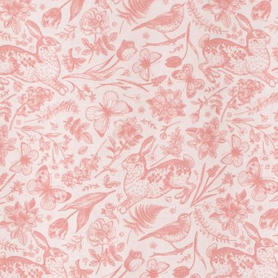 Rayon - Garden Toile Pink 55-1024-6