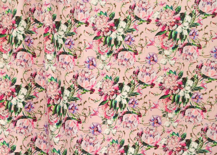 Silk/Cotton - Boisterous Floral Silk/Cotton - Boisterous Floral