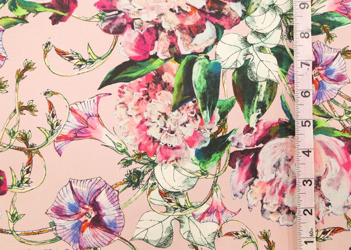 Silk/Cotton - Boisterous Floral Silk/Cotton - Boisterous Floral