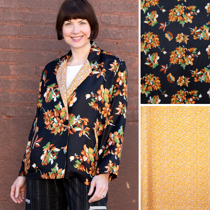 Toulouse Jacket Kit: Black &amp; Gold