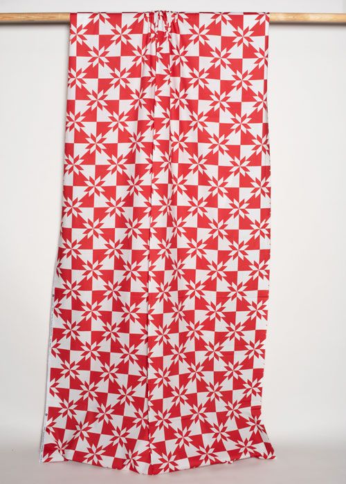 Cotton - Hunter's Star Red Cotton - Hunter's Star Red